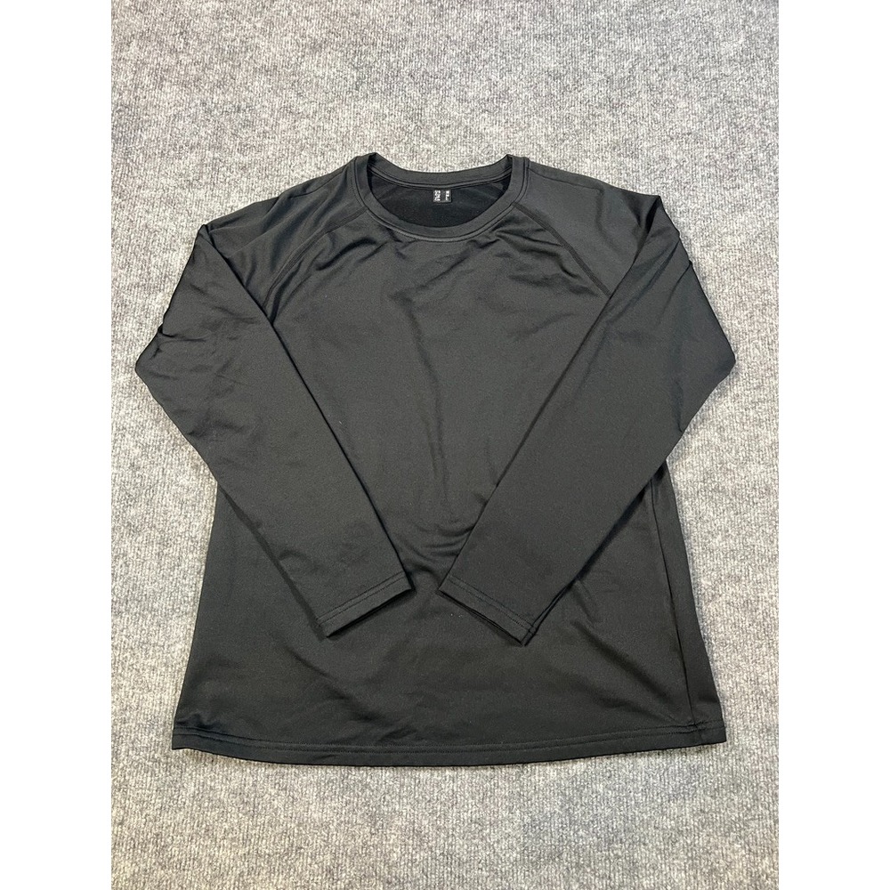 Men's M Black Long Sleeve Compression Shirt Techwear Athleisure Gymcore Base